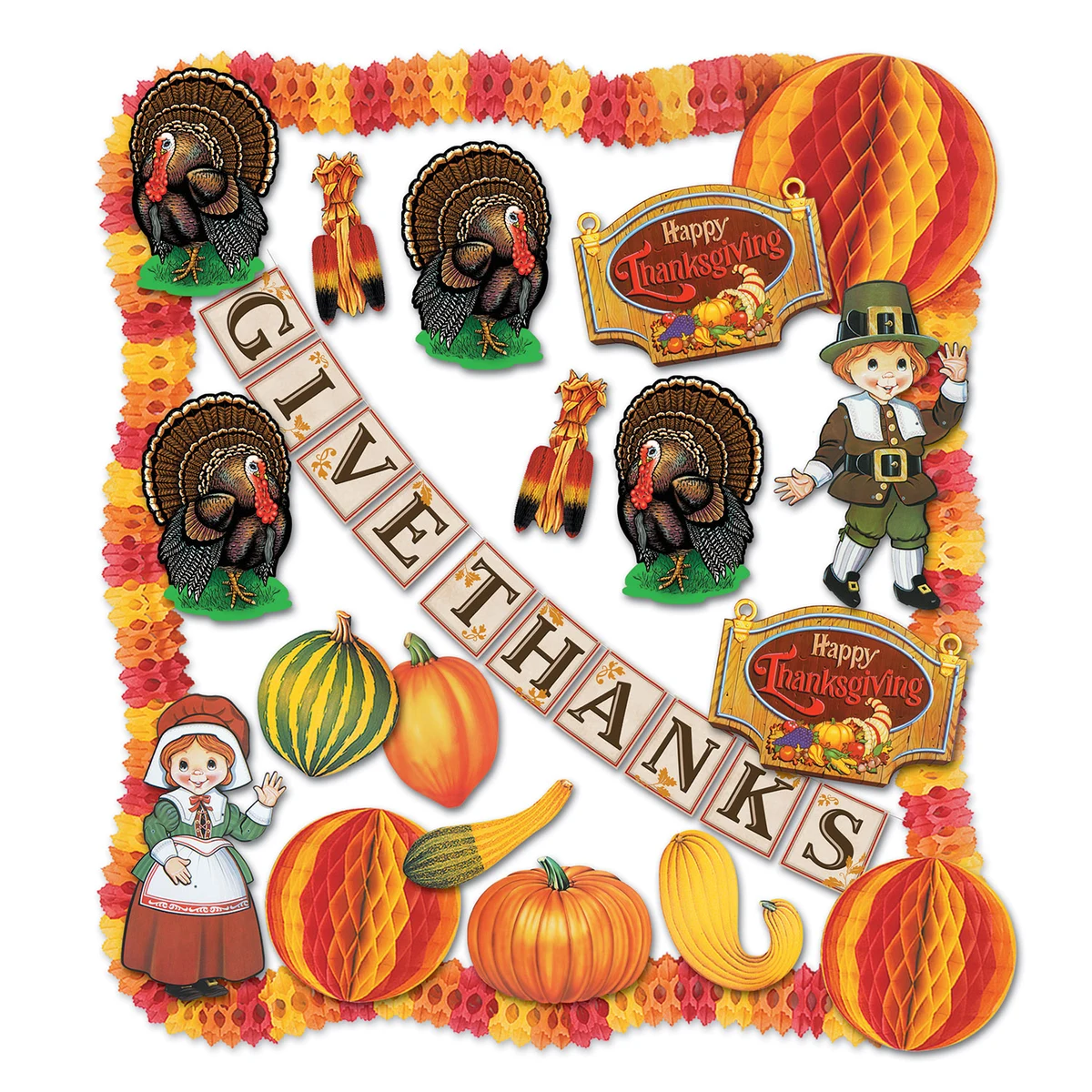 Thanksgiving Decorating Kit 1