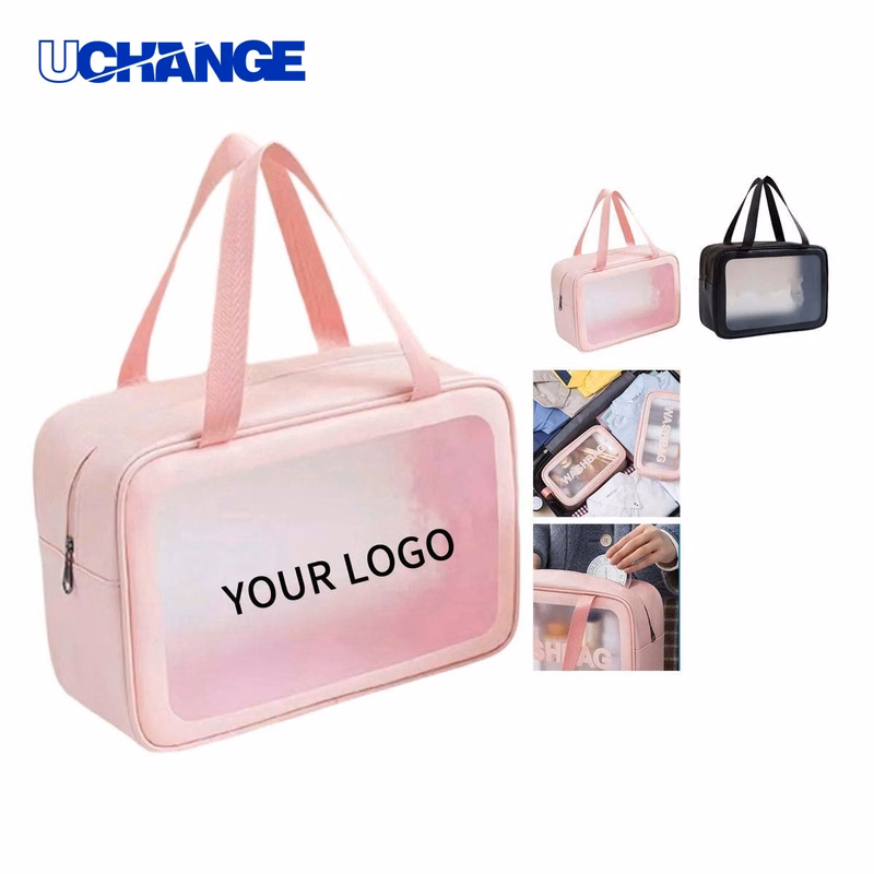 Waterproof PU Makeup Bag Organizer with Large Capacity