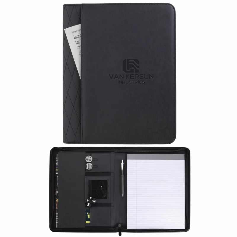 Stitch Zippered Padfolio 1