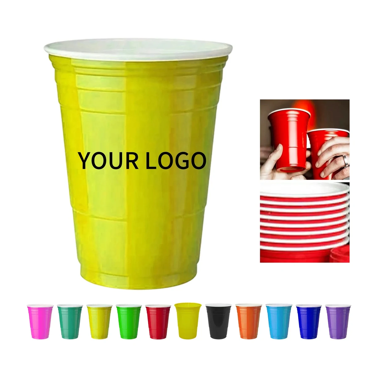Plastic Party Cup 16oz 1