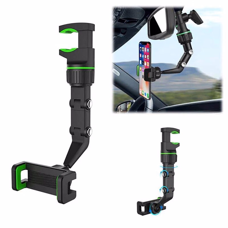 Rearview Mirror Phone Holder For Car