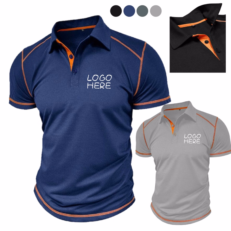 Summer Short Sleeve Casual Golf Shirts