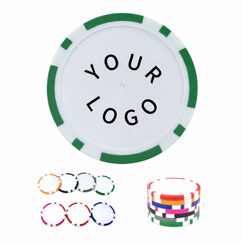 Striped Dice Poker Chips