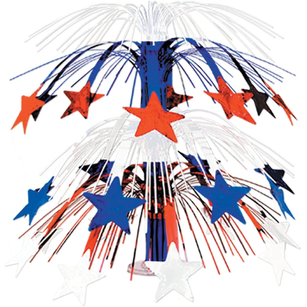 Star Cascade Centerpieces - 4th of July 18" 1