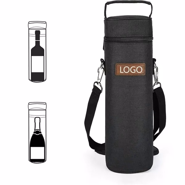 
1 Bottle Insulated Wine Tote Carrier Bag