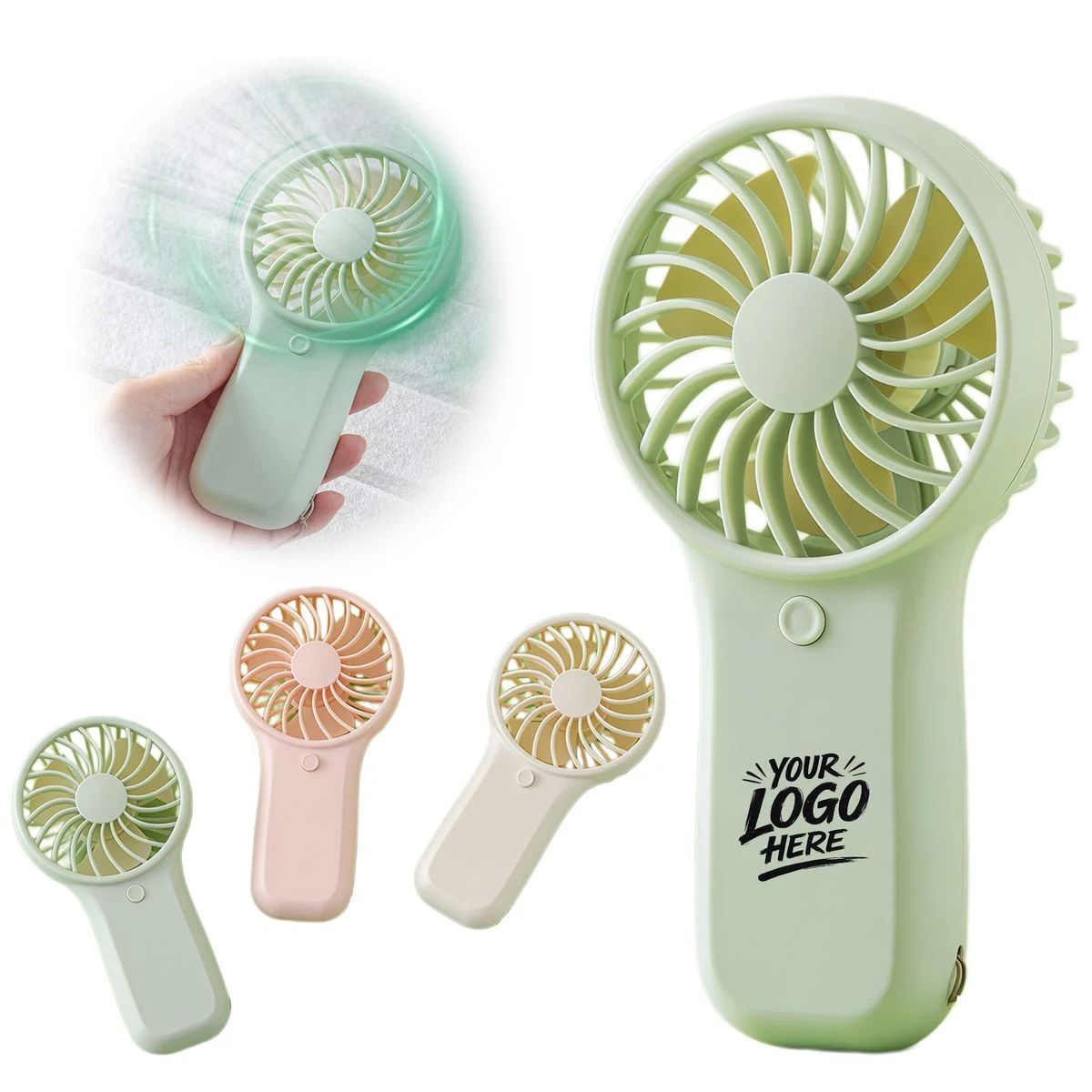 Mini Handheld Fan For AA Battery Use 1