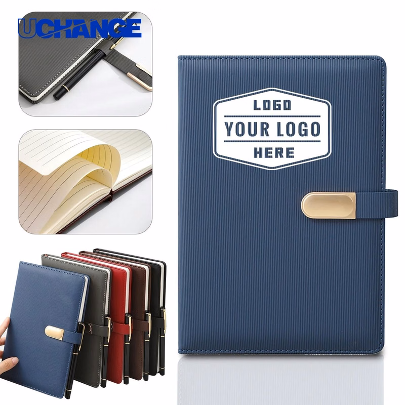 A5 PU Leather Writing Notebook Journal