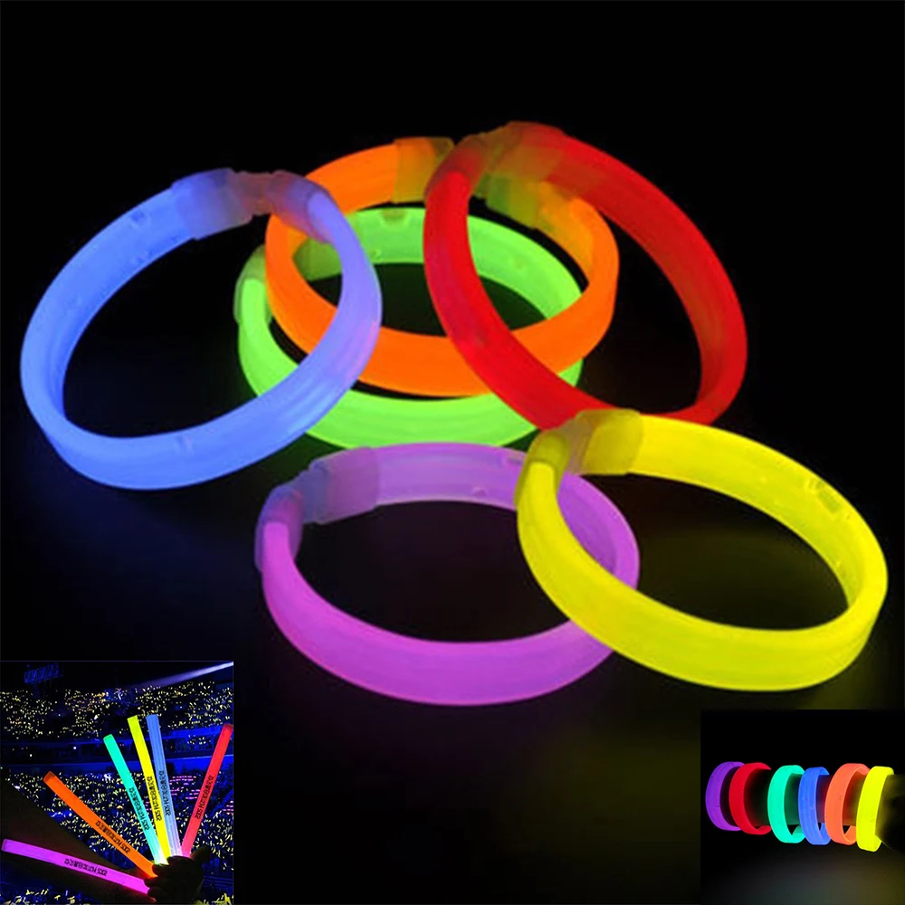 Luminous Bracelet Fluorescent Glow Sticks Wristband 1