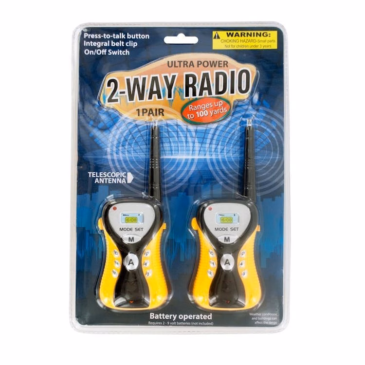Walkie Talkie Sets - 2 Pack 100 Yards