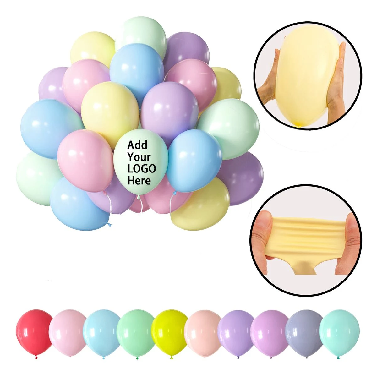 Party-Exclusive Macaron Thickened Balloons 1
