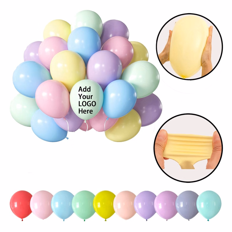Party-Exclusive Macaron Thickened Balloons
