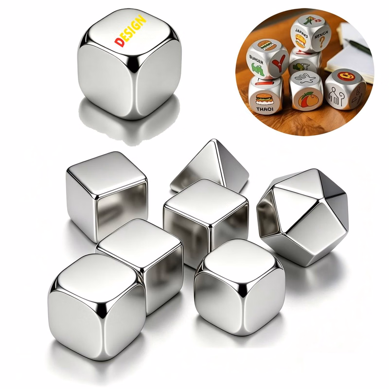 Premium Metal Dice Set for RPG and Tabletop Games