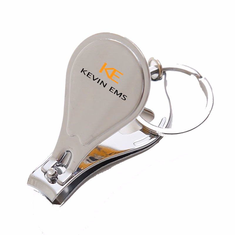 Stainless Steel Nail Clipper with Keychain