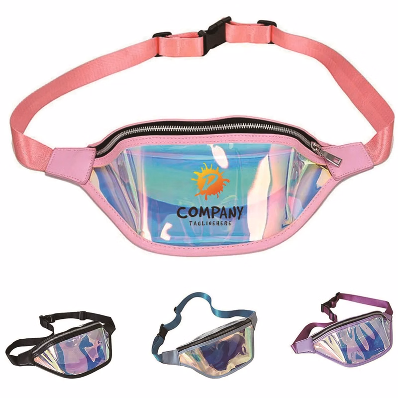 Holographic Laser Clear Pack Fashion Travel Sport Waist Bag