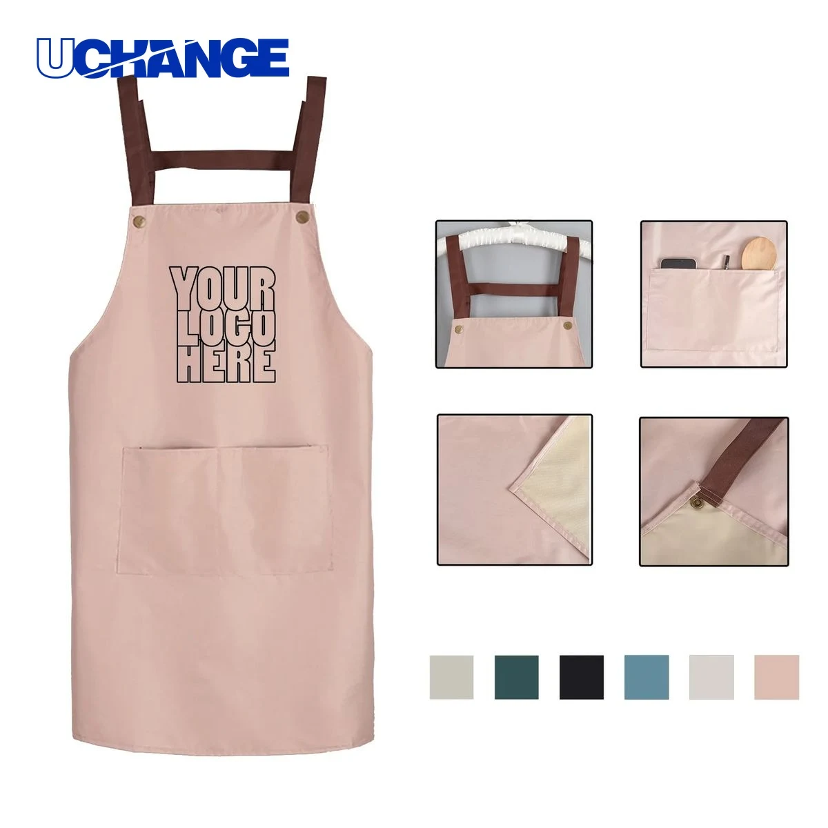 Polyester Bib Chef Apron Workwear 1