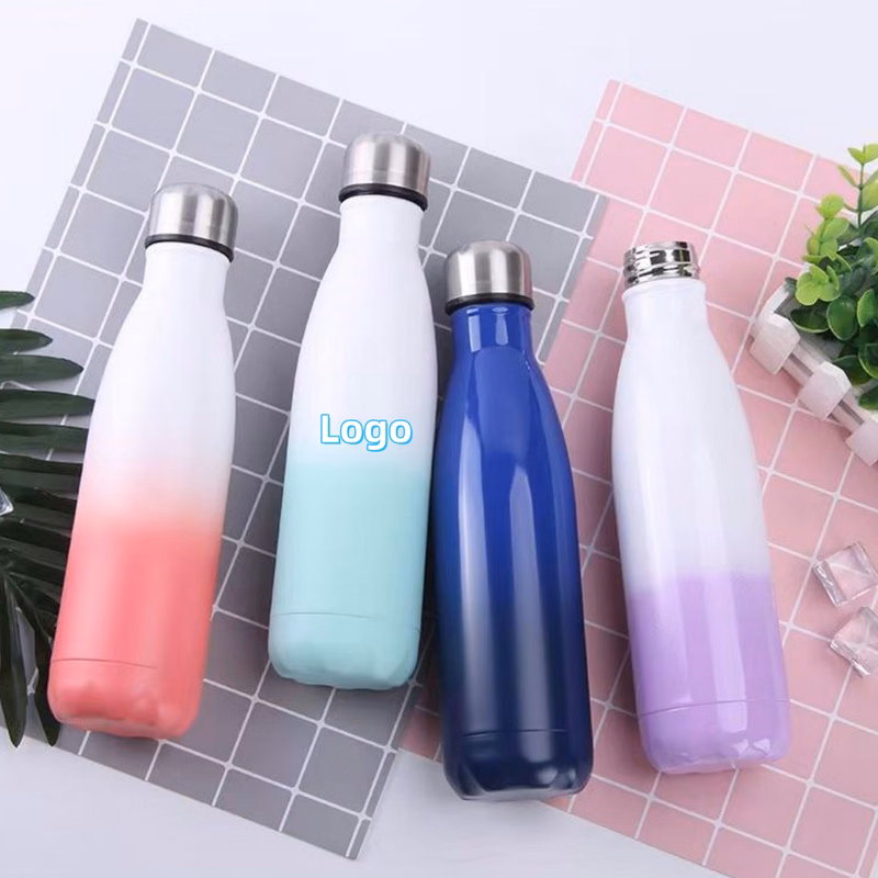 17 Oz Gradient ColorVacuum Insulated Stainless Steel Sport Water Bottle