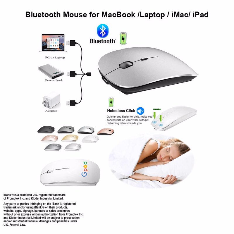 iBank ® Bluetooth Mouse for MacBook /Laptop / iMac/ iPad