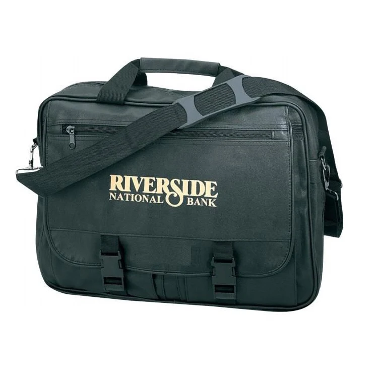 Leatherette Expandable Briefcase 1