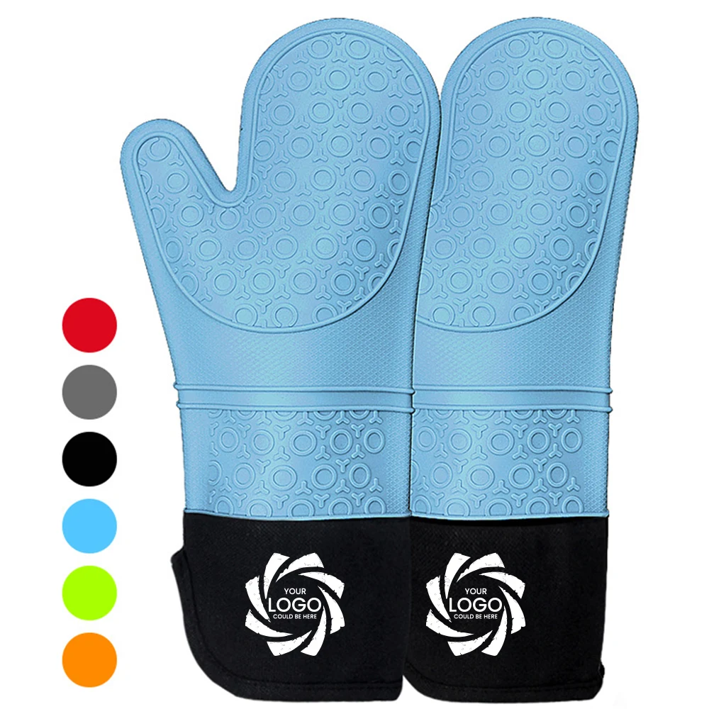 Silicon grilling oven gloves 1