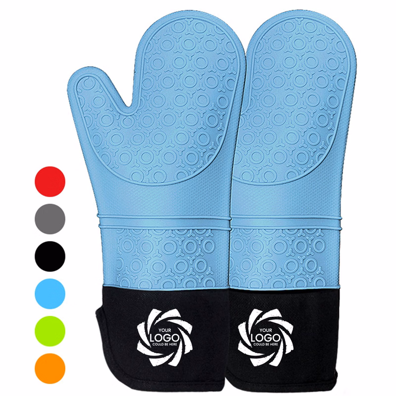 Silicon grilling oven gloves
