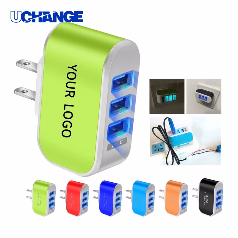 3 USB LED Luminous Charger