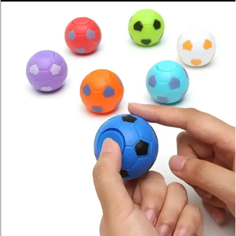 Mini Colorful Soccer Finger Spinner 1