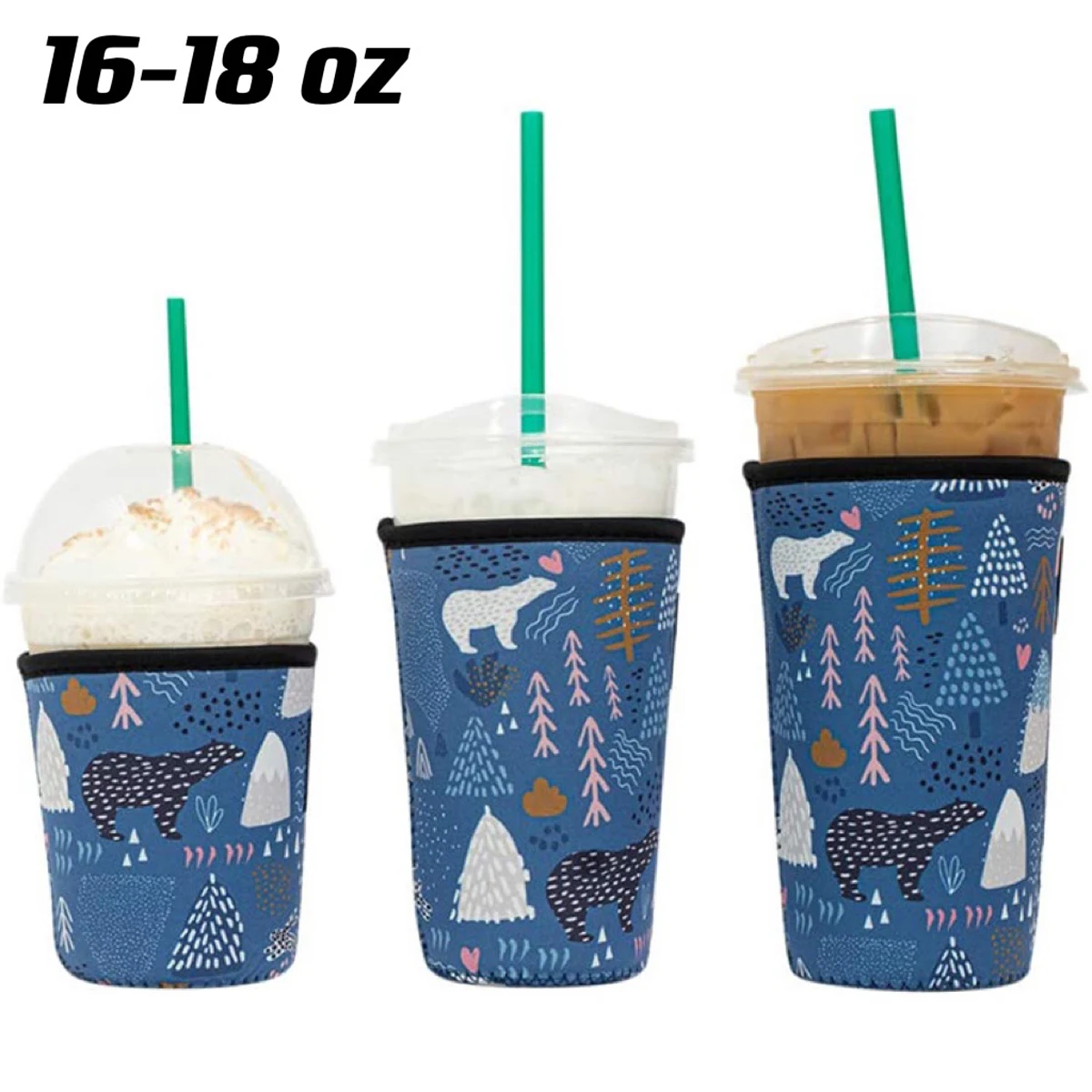 MOQ 10 pcs Neoprene Coffee Cup Sleeve Small 1