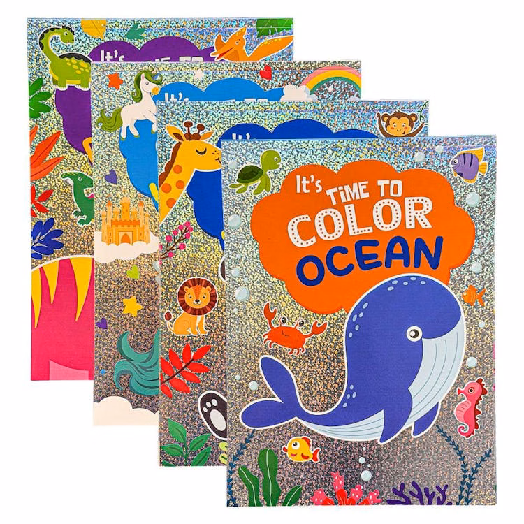 It's Time to Color Coloring Books - Four Titles