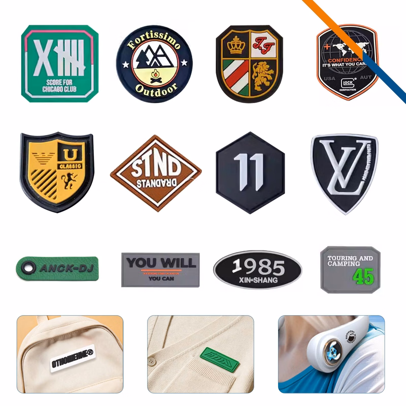 Sigki Custom Shape PVC Patches