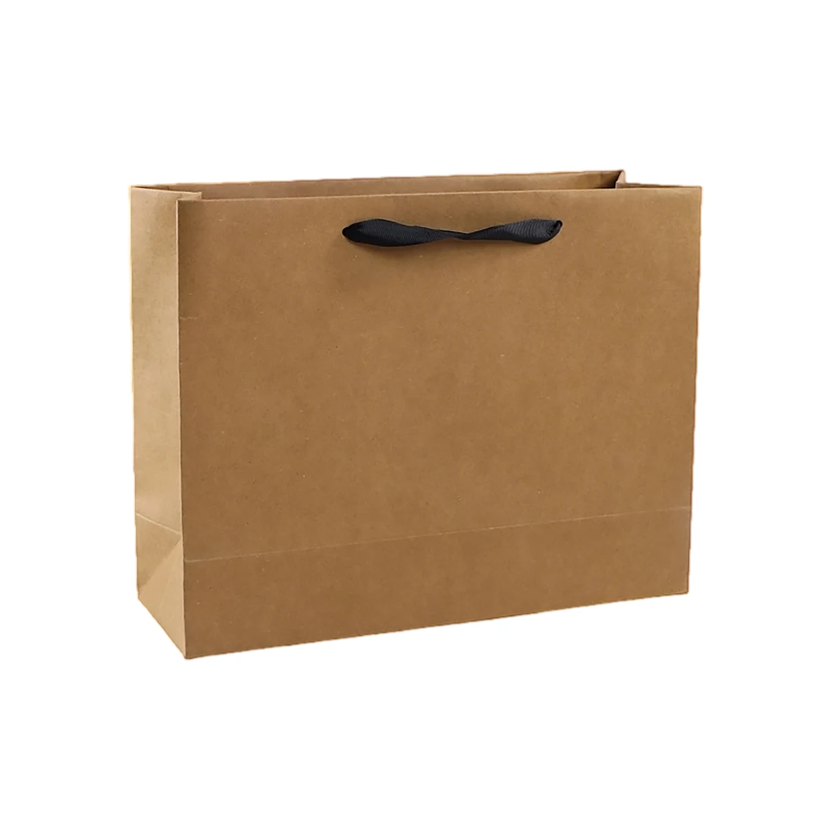 Kraft Paper Gift Bag With Handle For Packaging And Shopping 1