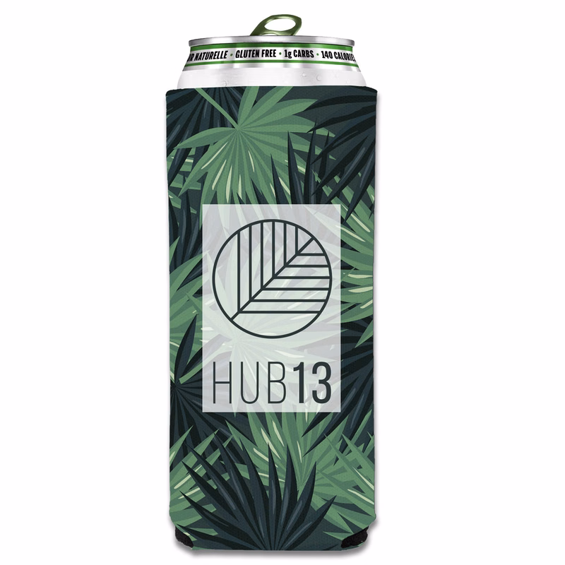 Collapsible Econo 12 oz. Slim Foam Can Cooler - Full Color
