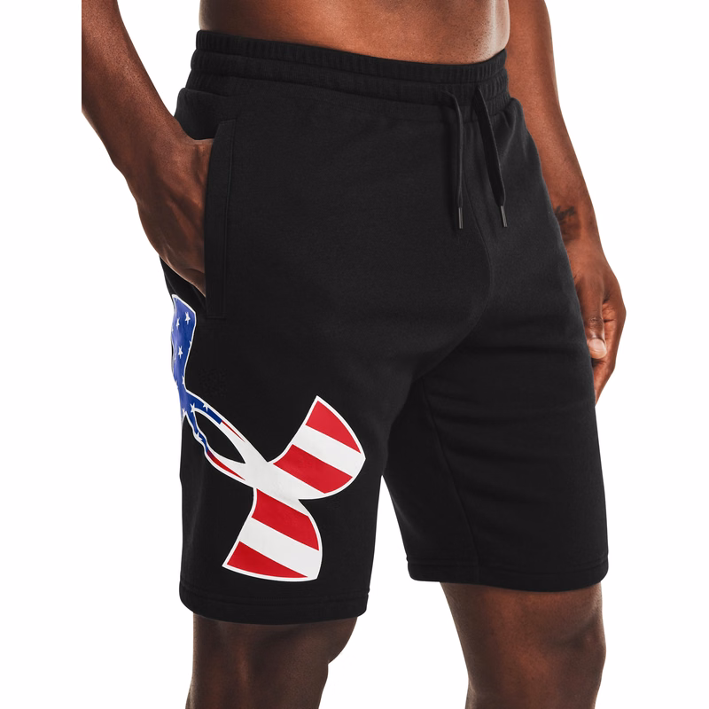 UA Freedom Rival Big Flag Logo Men's Shorts