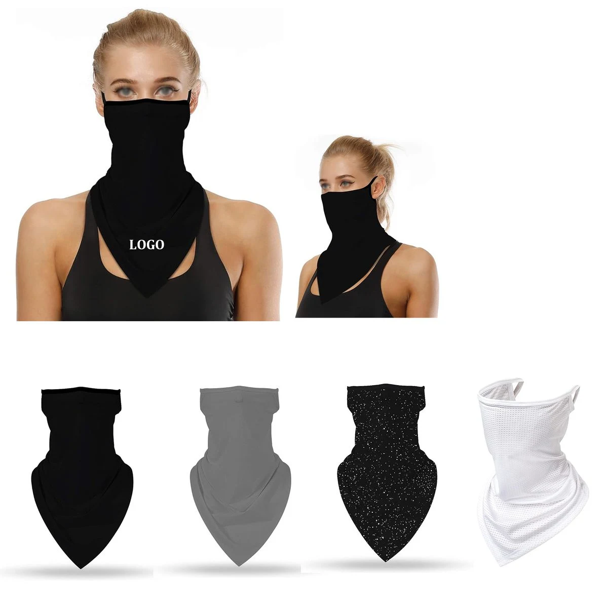 UV Neck Gaiter Face Mask Bandanas for Men Women 1
