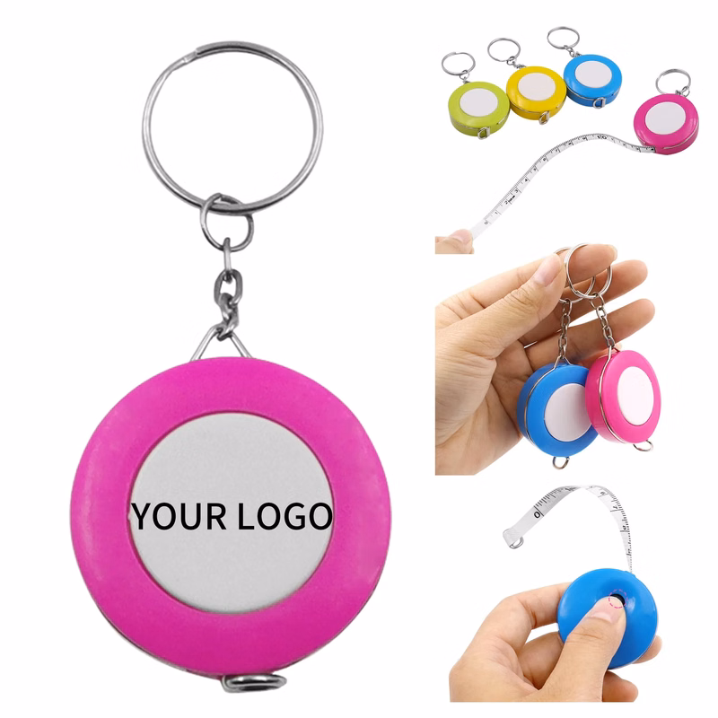 Retractable Tape Keychain