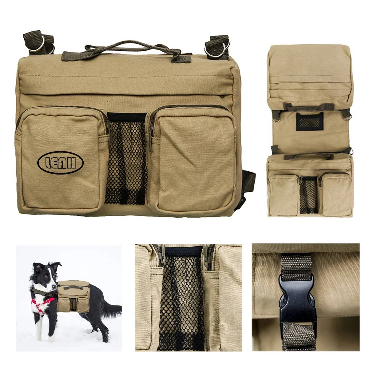 Outdoor Dog Self Backpack 1