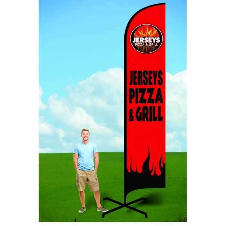 15ft PromoFlag with X Stand-Double 1