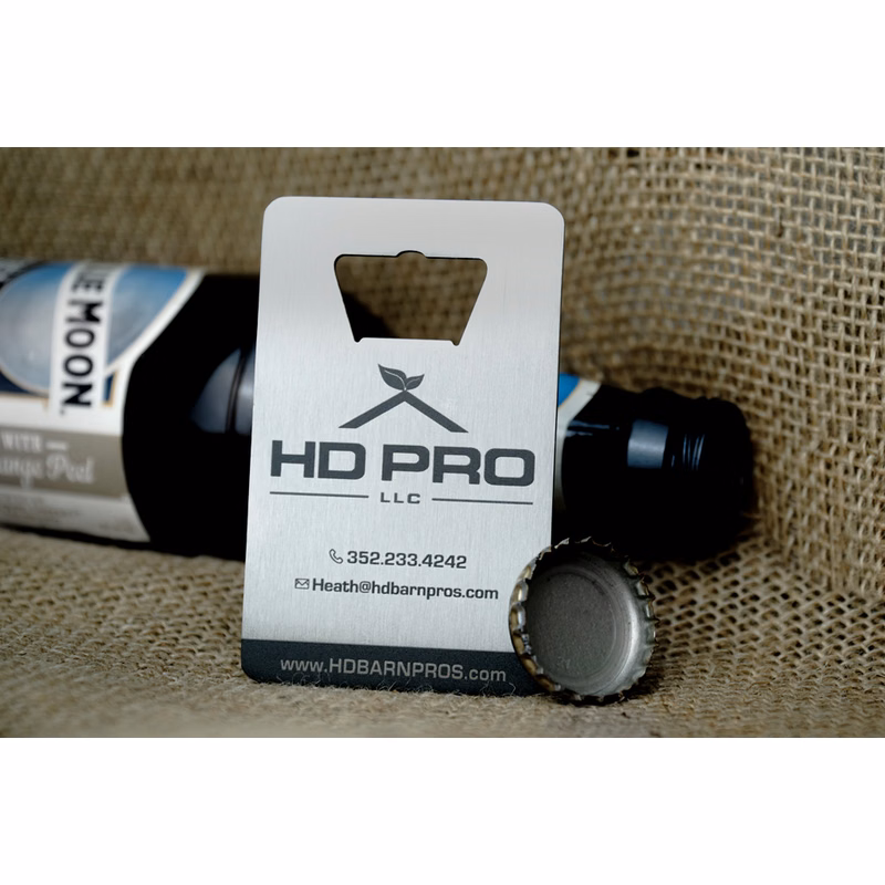 Quick Metal Bottle Opener Cards