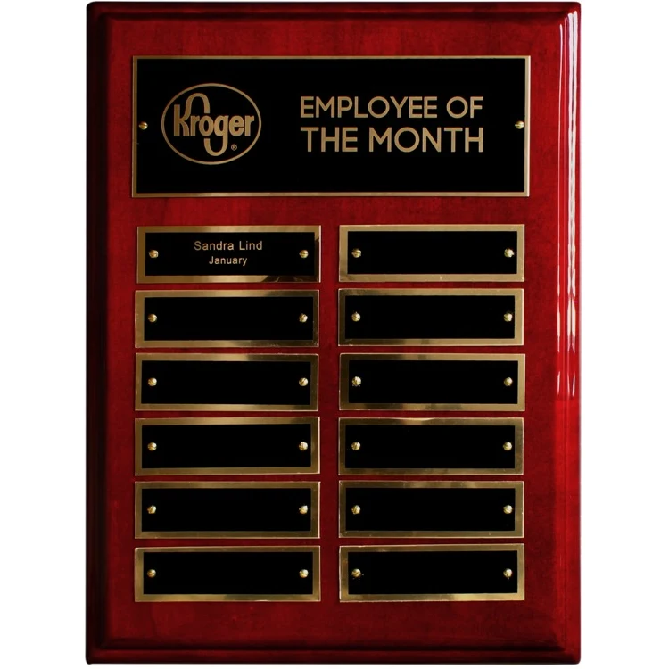 Piano Finished Perpetual Plaque (9"x12") 1