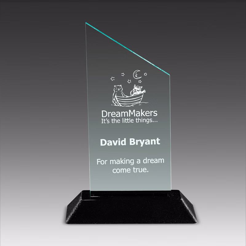 6.5" Pop-Peak Pop-In Acrylic Award