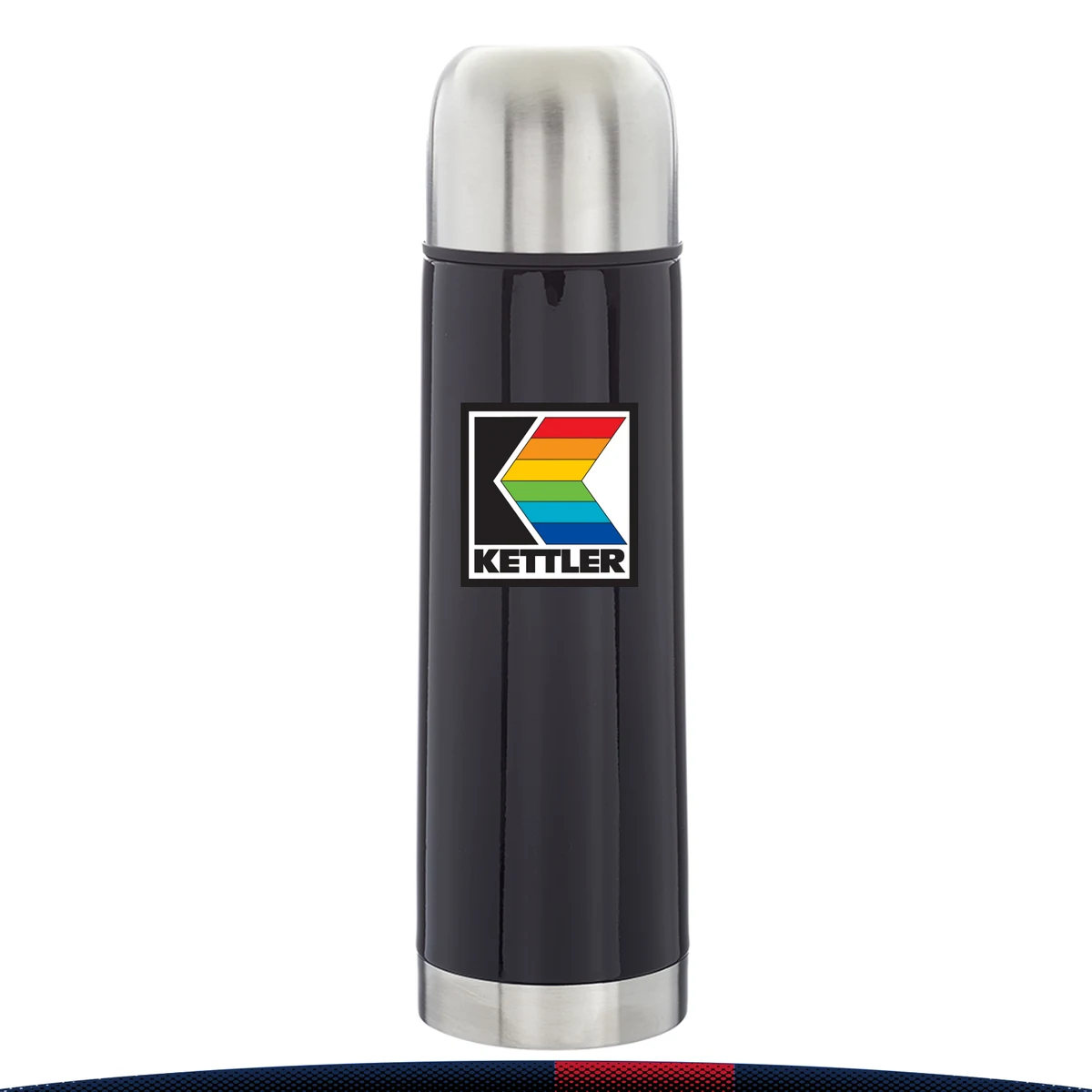 17 oz. Rechis Black Vacuum Flasks 1
