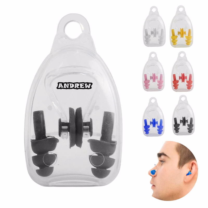 Swimming Nose Plugs Earplugs Set