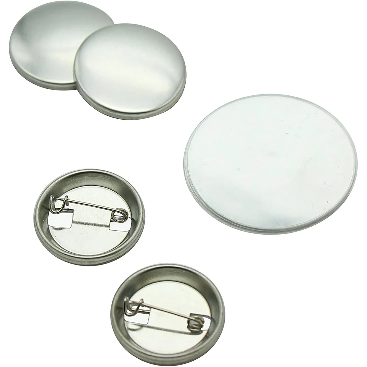 25mm Metal Pin Badge Round 1
