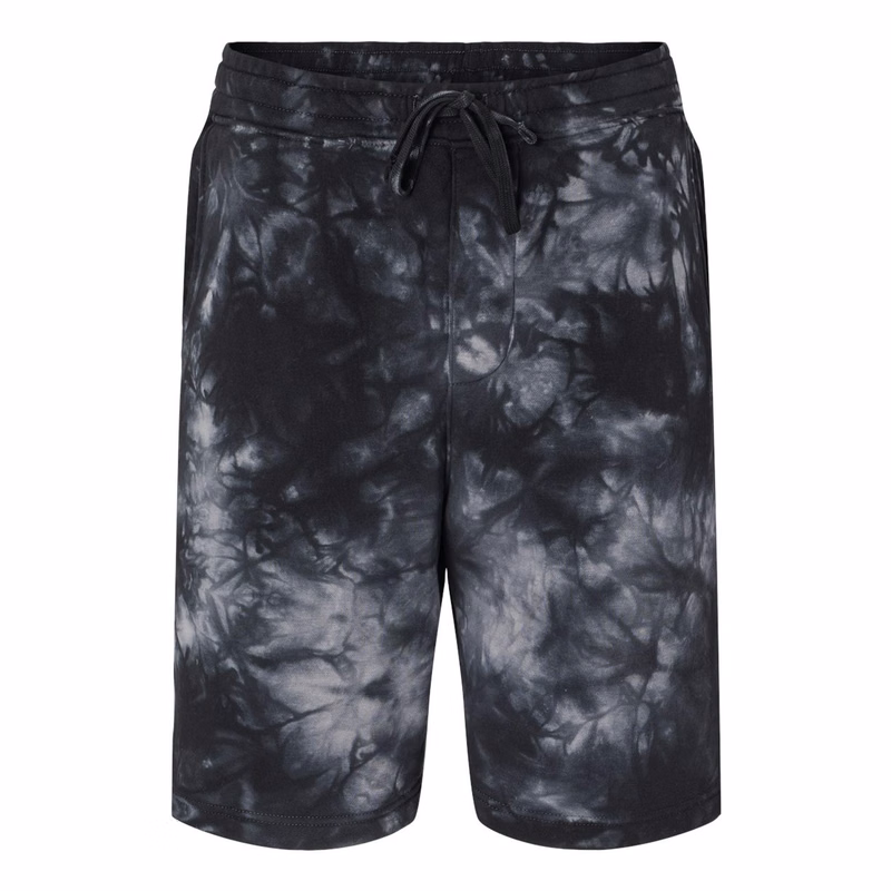 Unisex Tie-Dyed Fleece Shorts - PRM50STTD