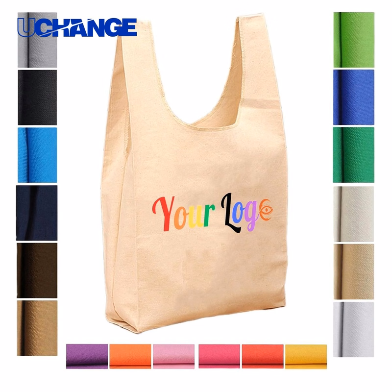 Canvas U-Shape Tote Bag
