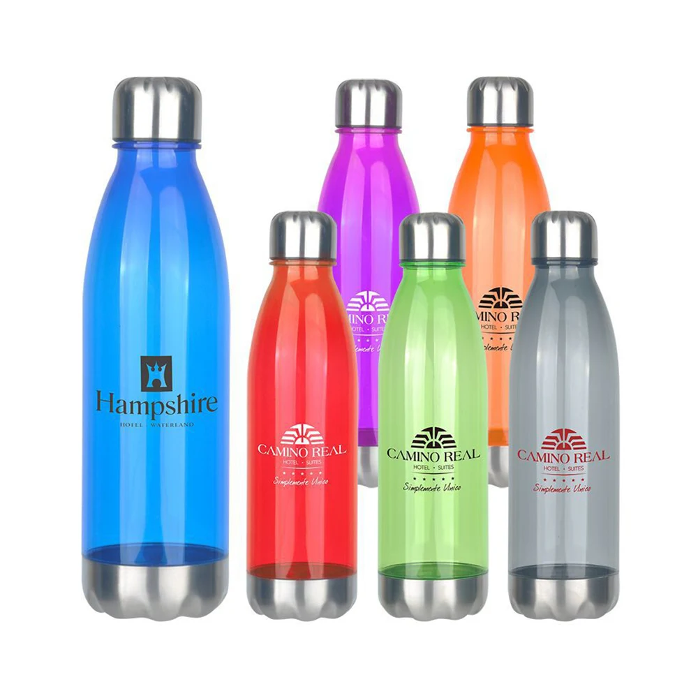 20 Oz Single Wall Plastic Water Bottle 1