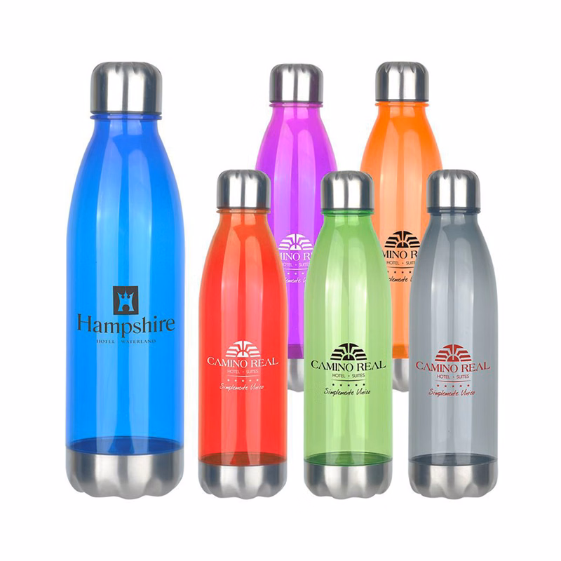 20 Oz Single Wall Plastic Water Bottle