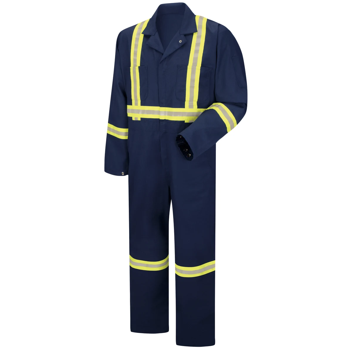 Red Kap® Enhanced Visibility Zip Front Coverall 1