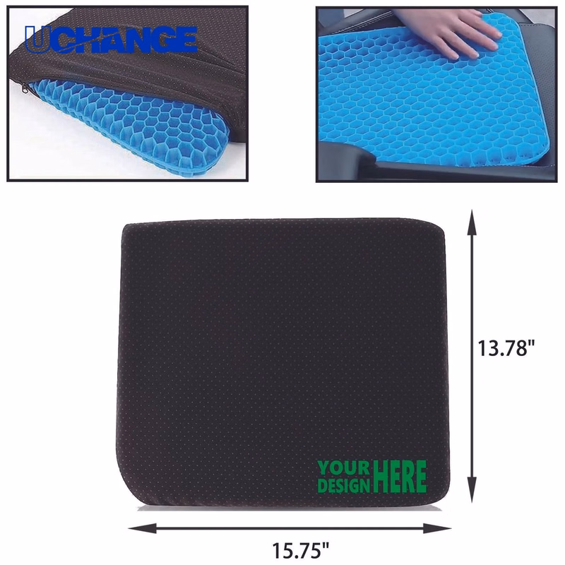 Gel Seat Cushion Full Color for Long Sitting Comfort