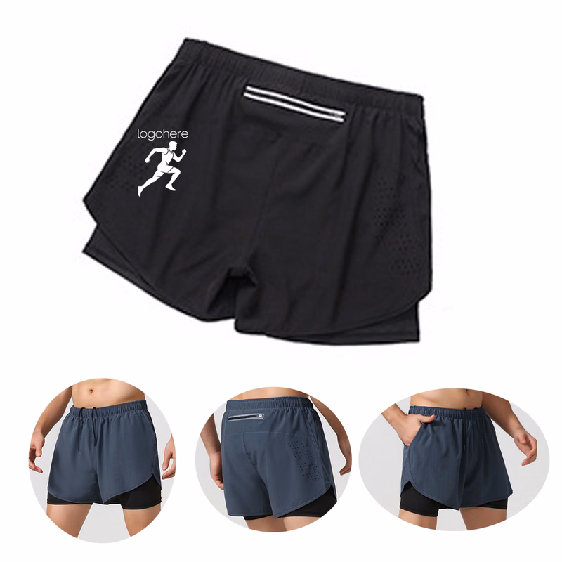 MOQ 20 Mesh-Lined Training Shorts