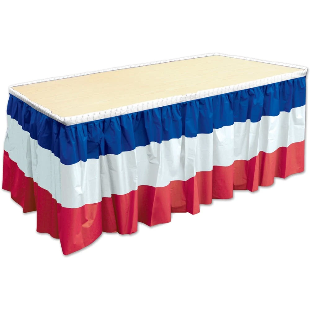 Patriotic Table Skirtings - 29" x 14' 1